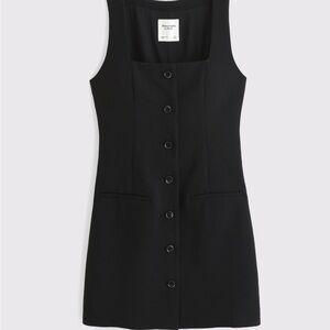 Abercrombie & Fitch Mara Squareneck Vest Mini Dress